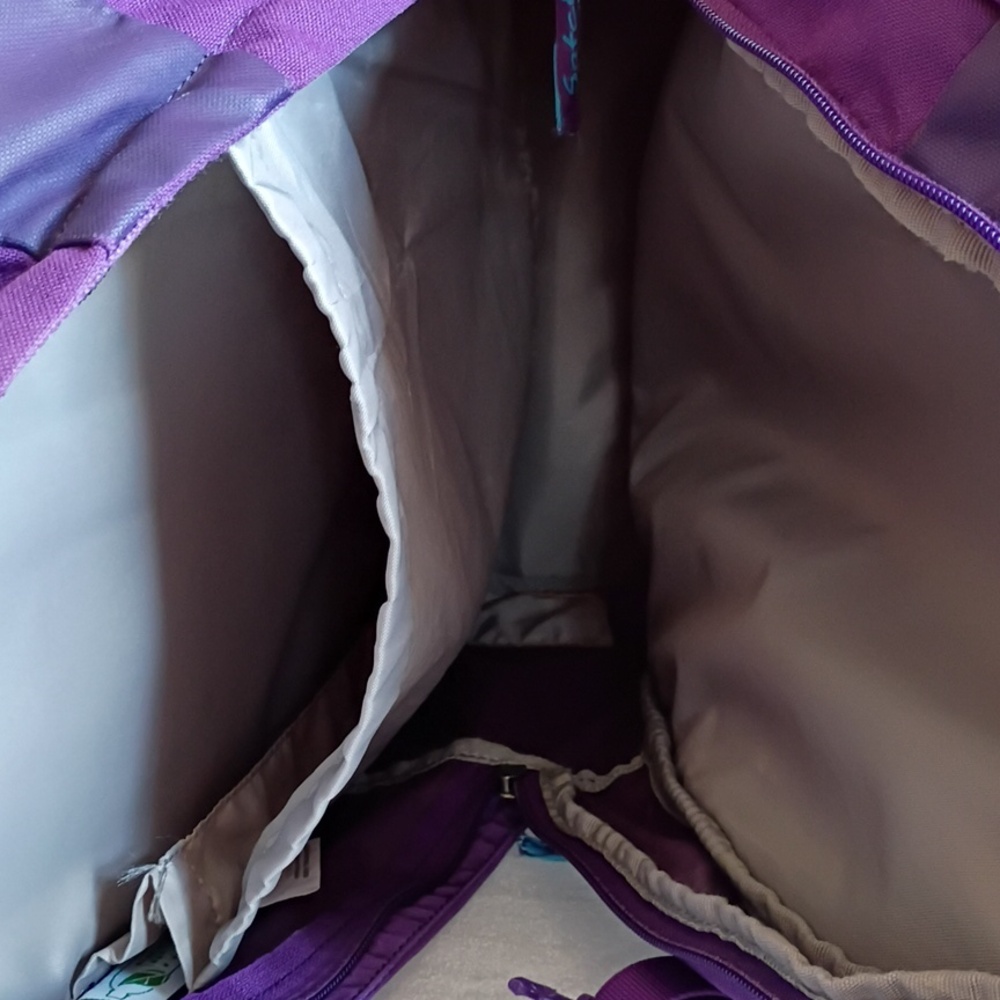 Satch Purple Backpack with Pink Accents - Picture 11 of 13